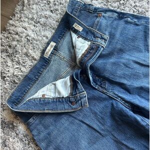 Madewell denim mom jeans